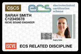 ISCVE Sound Engineer ECS Card